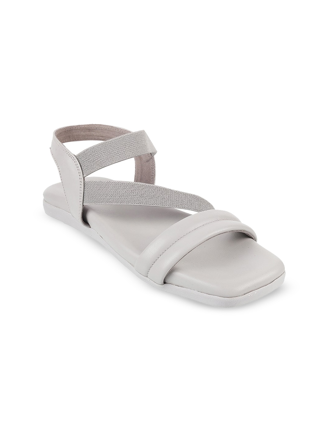 

WALKWAY by Metro Women Grey Open Toe Flats