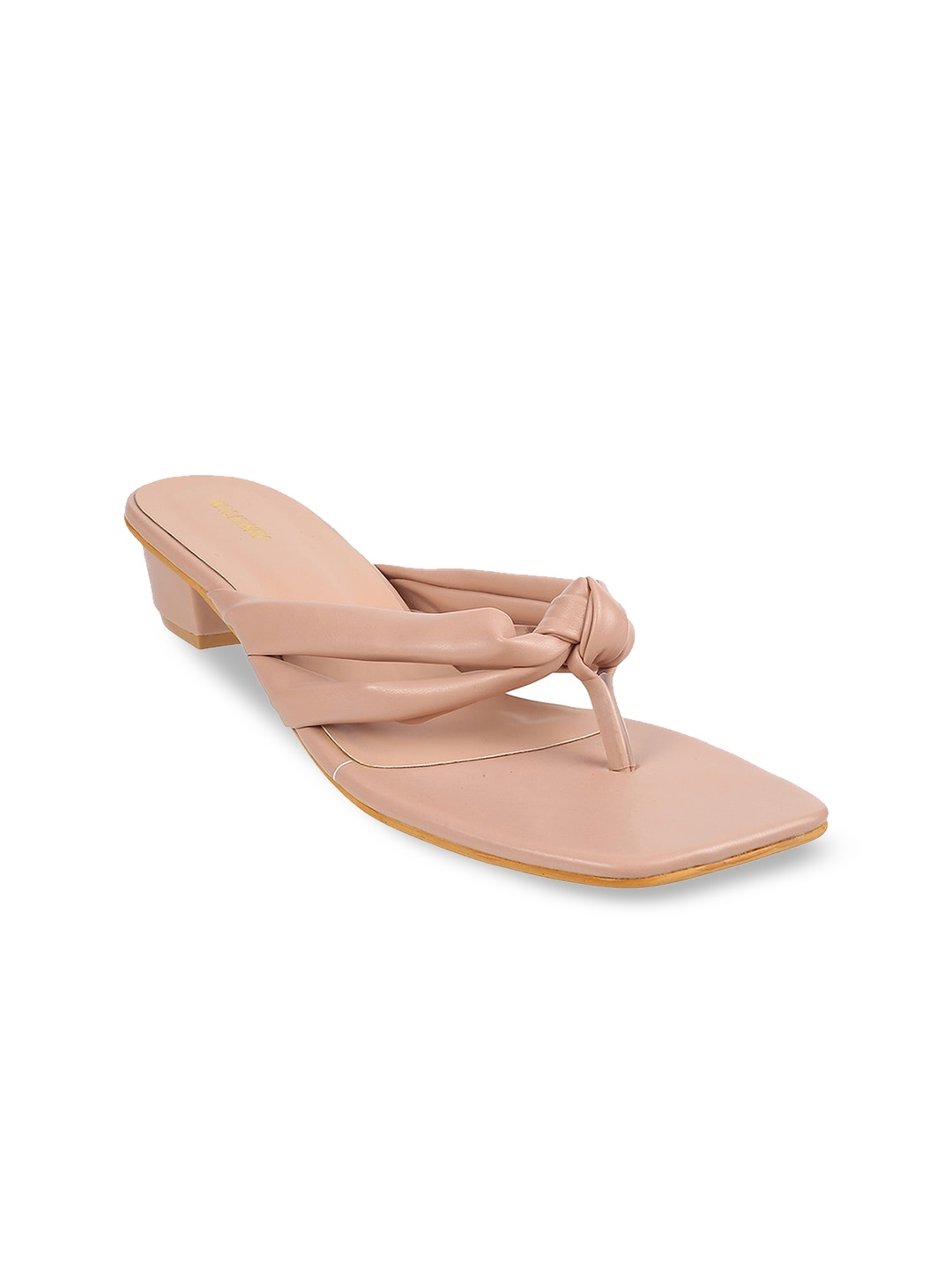 

WALKWAY by Metro Block Heels Sandals, Peach
