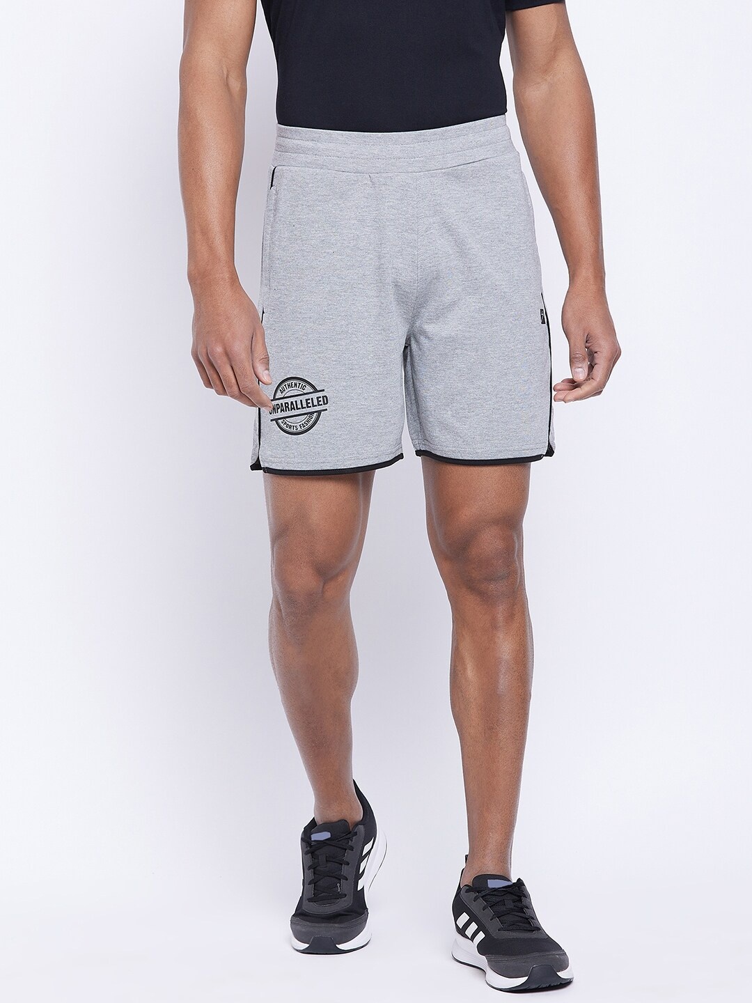 

UNPAR Men Grey Outdoor Cotton Sports Shorts