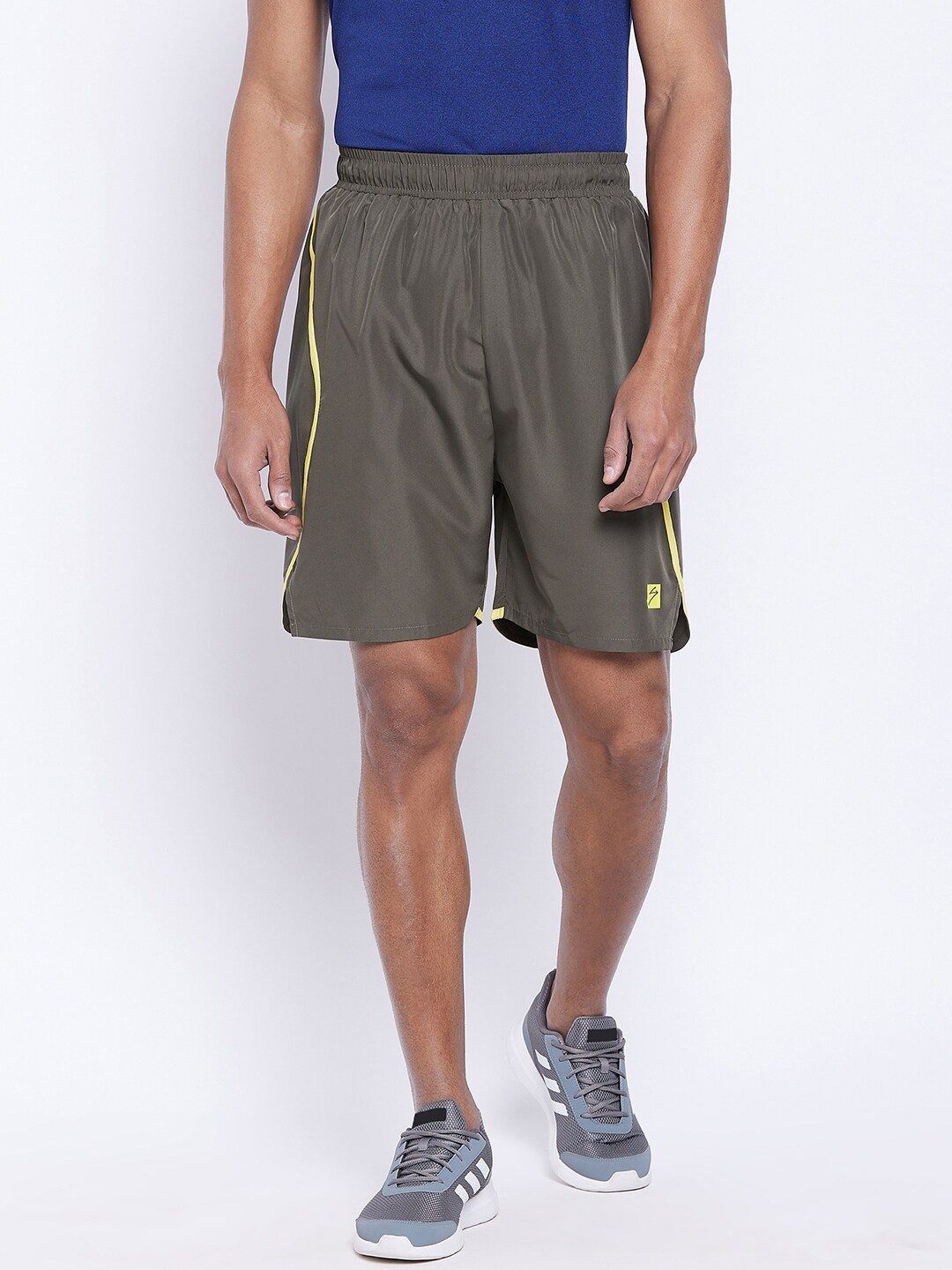 

UNPAR Men Olive Green Outdoor Sports Shorts