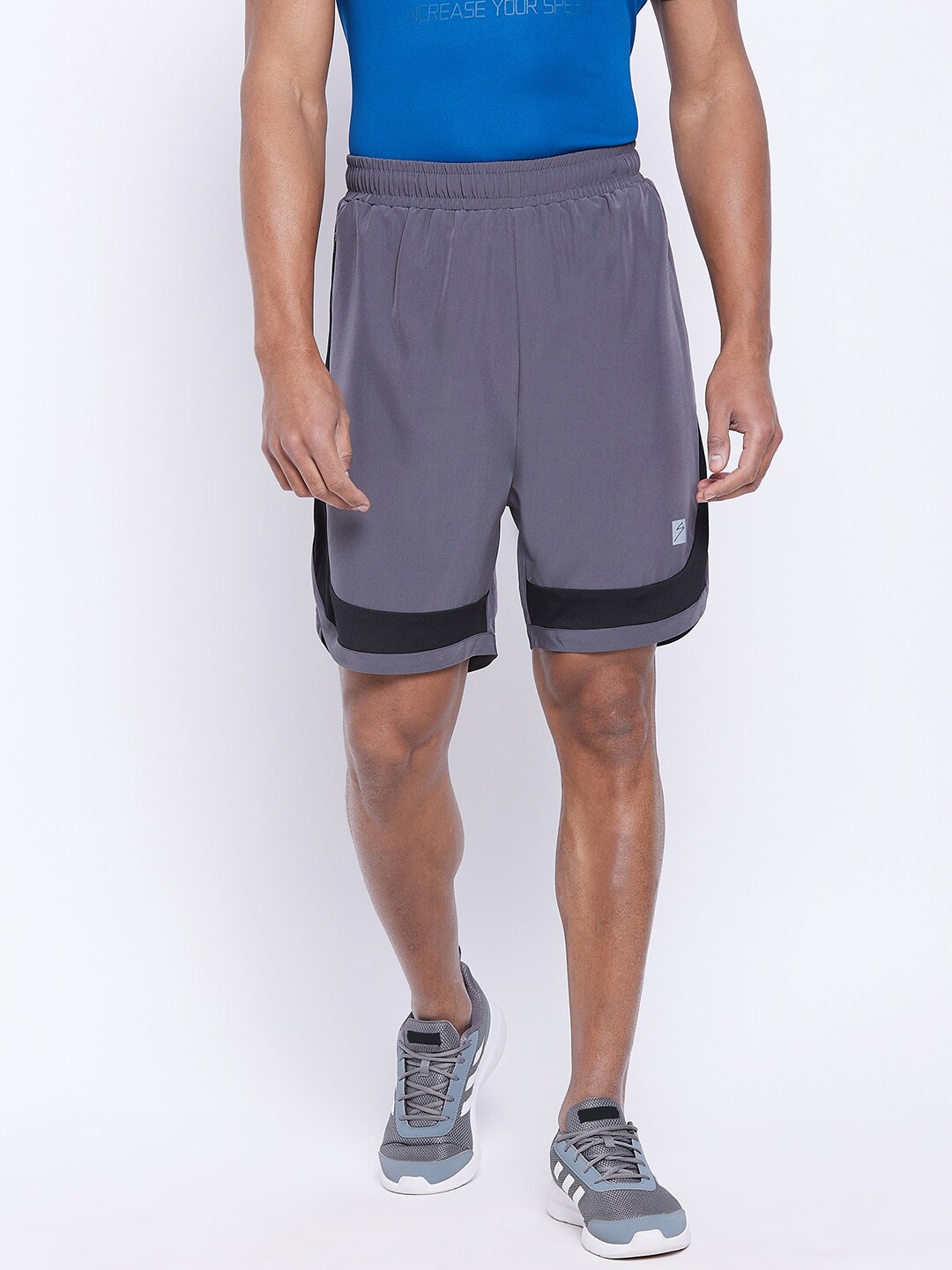 

UNPAR Men Grey Outdoor Sports Shorts