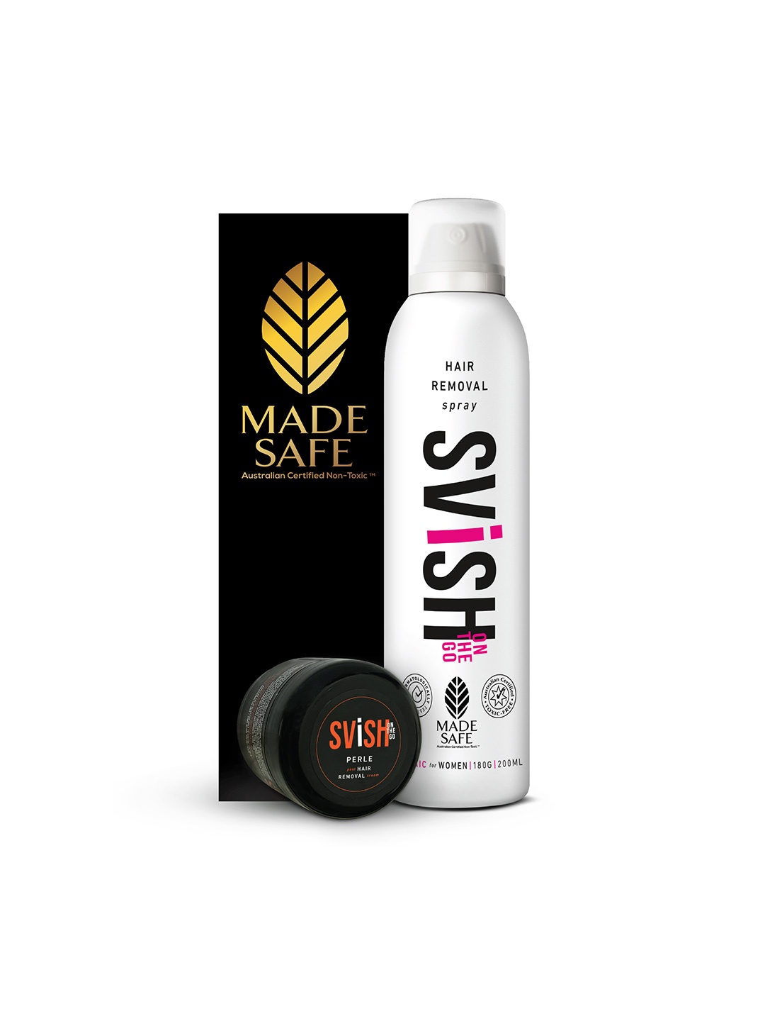 

Svish On The Go Hair Removal Spray 200ml, White