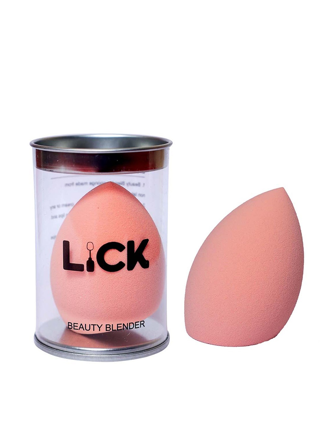 

LICK Makeup Beauty Blender Sponge, Peach