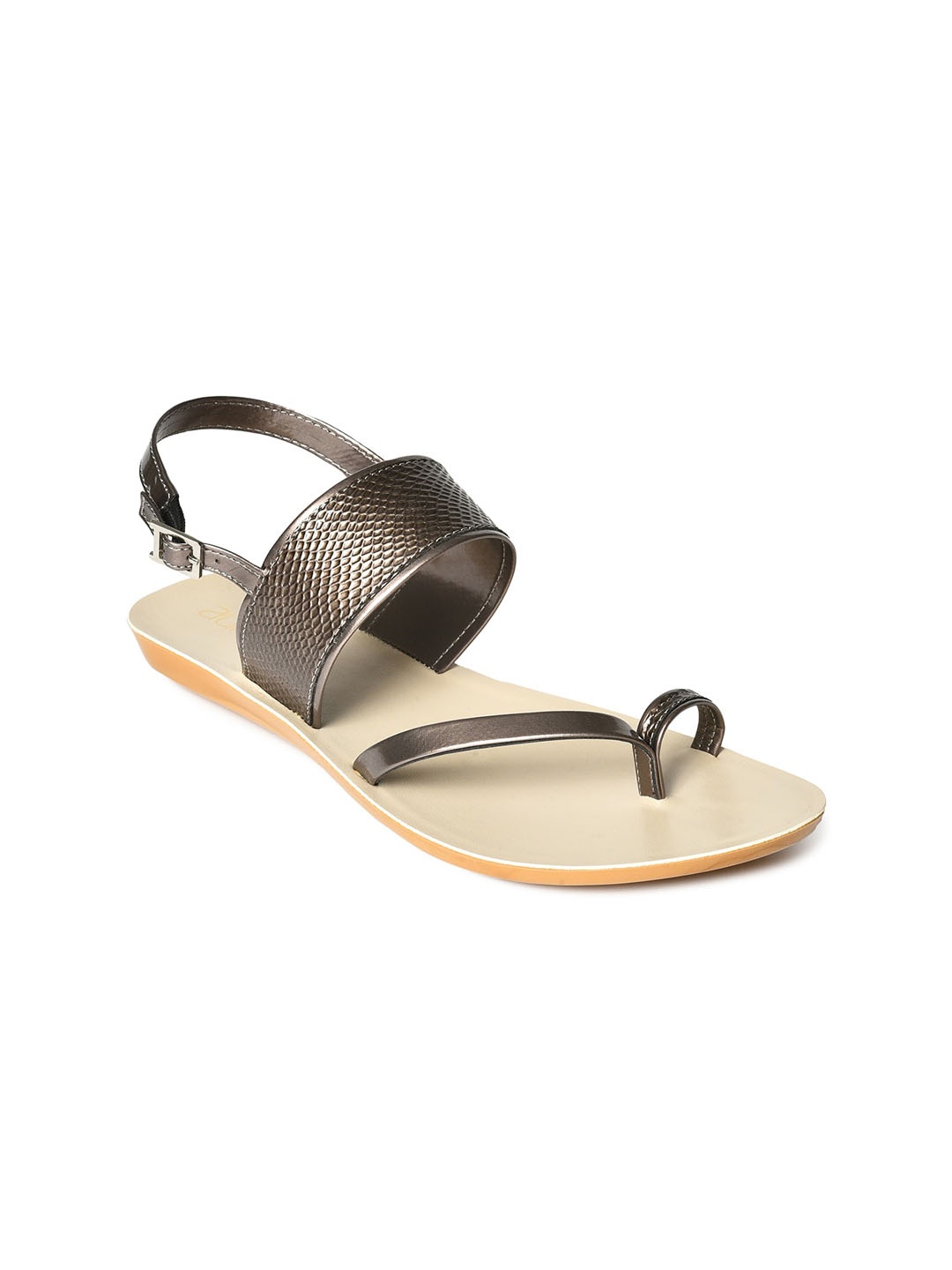 

AURELIA Women Grey One Toe Flats