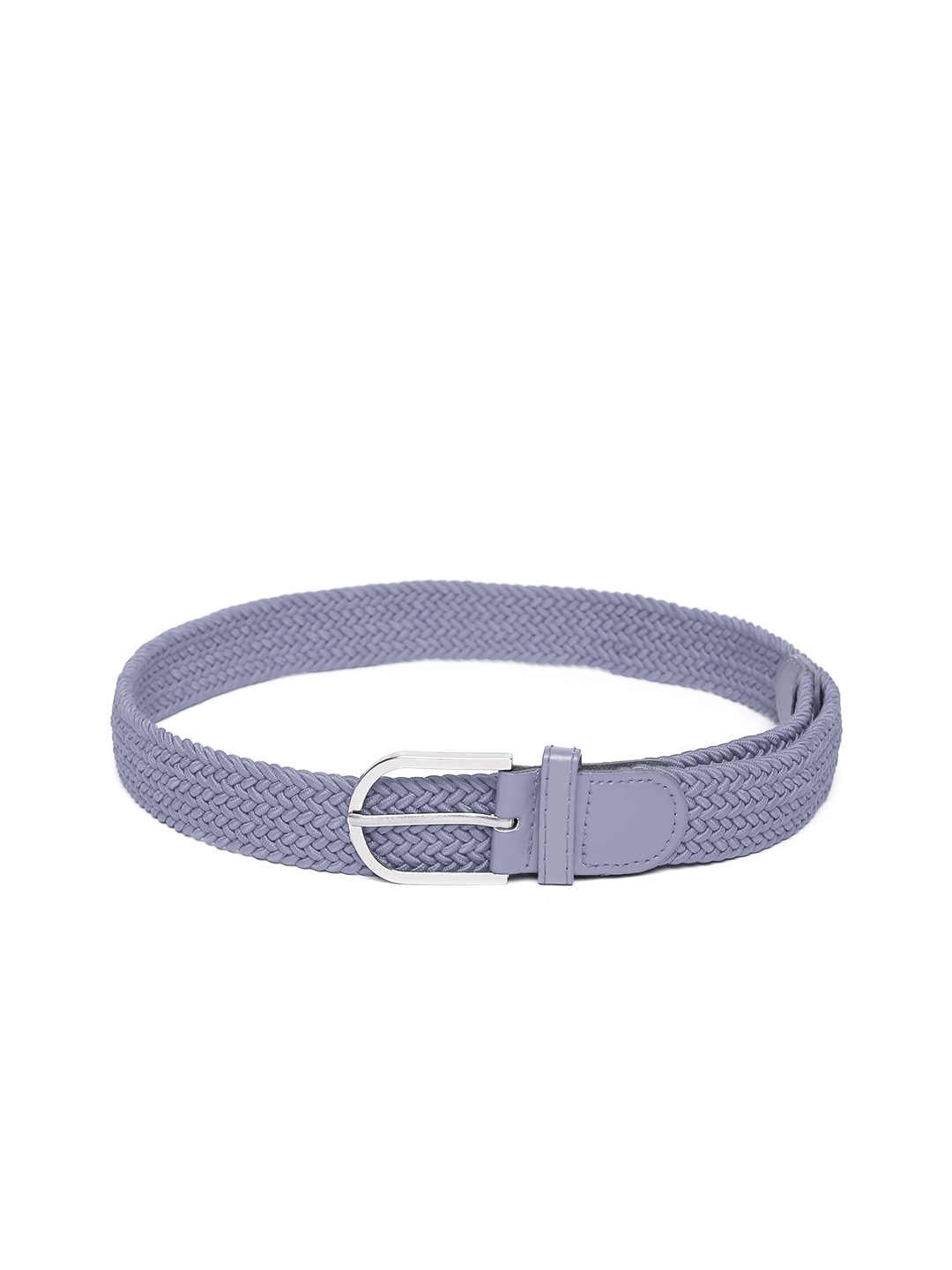 

Blueberry Men Grey Braided Belt
