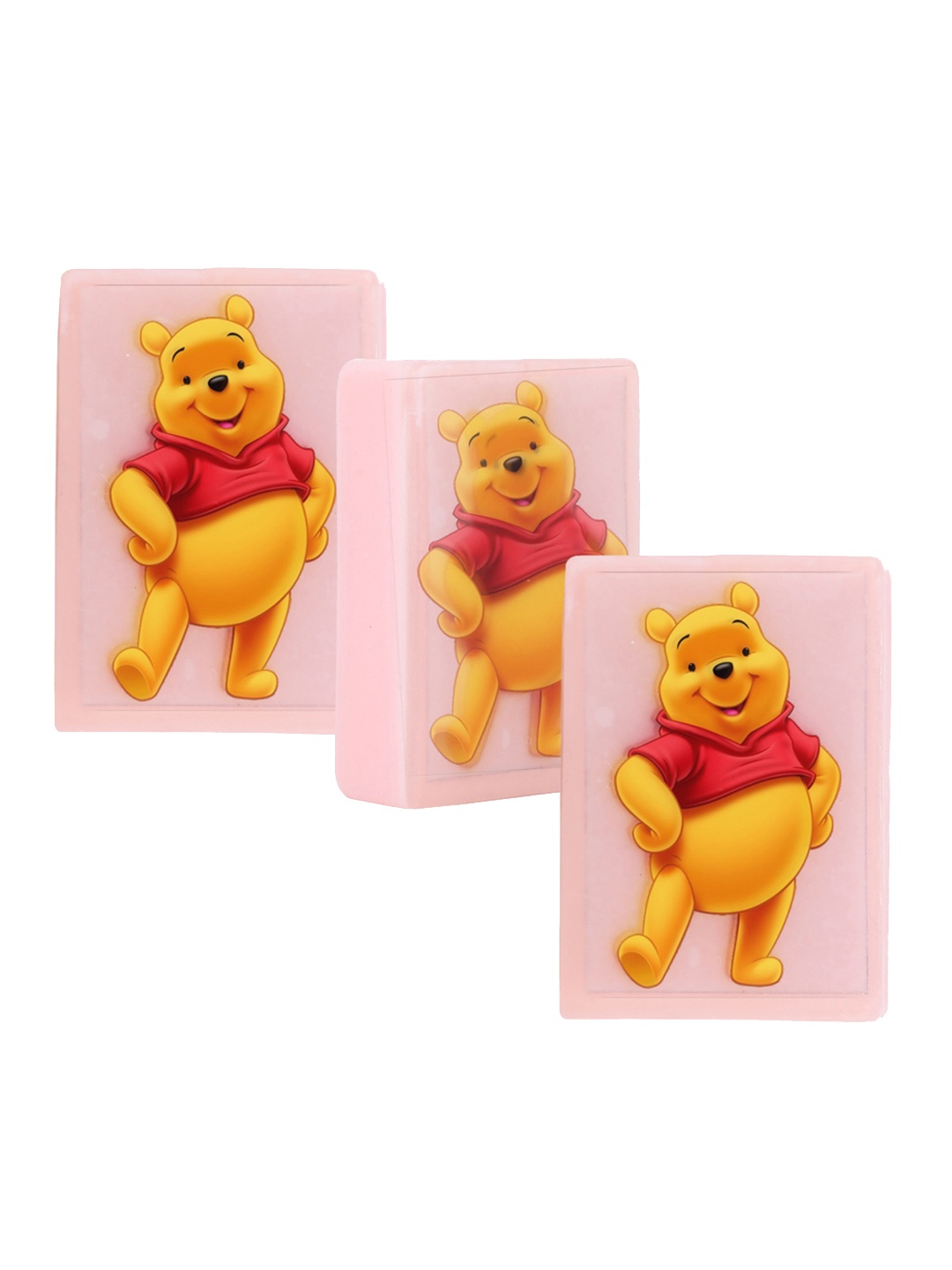 

Stay Soapy Set Of 3 Cartoon Bathing Soap, Transparent