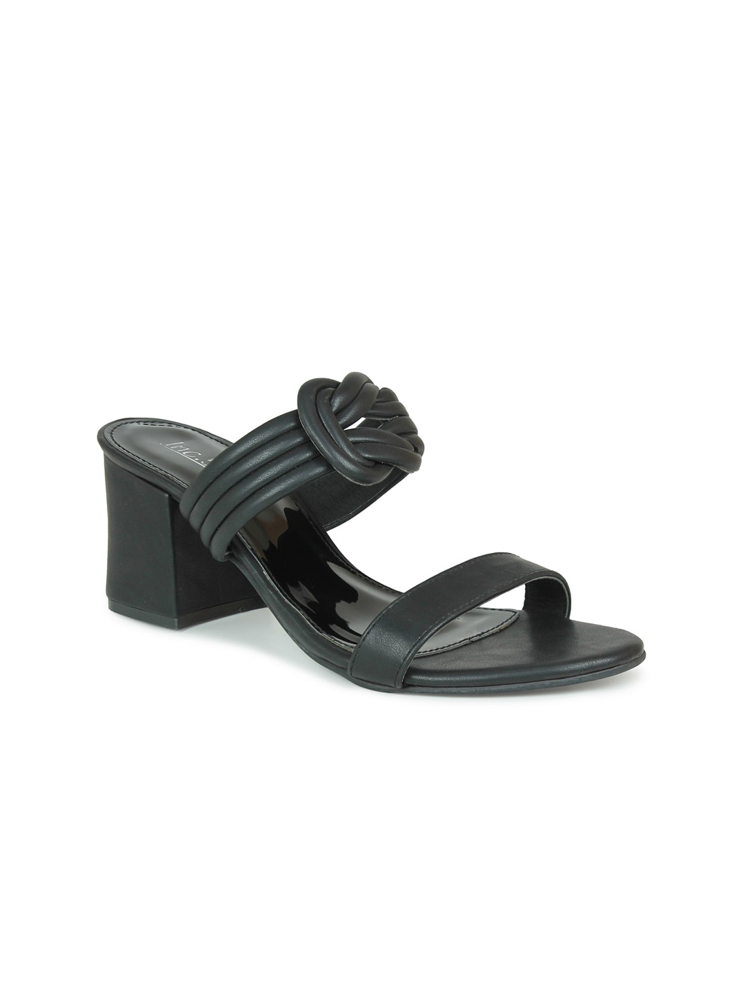 

Inc 5 Women Black Block Heels