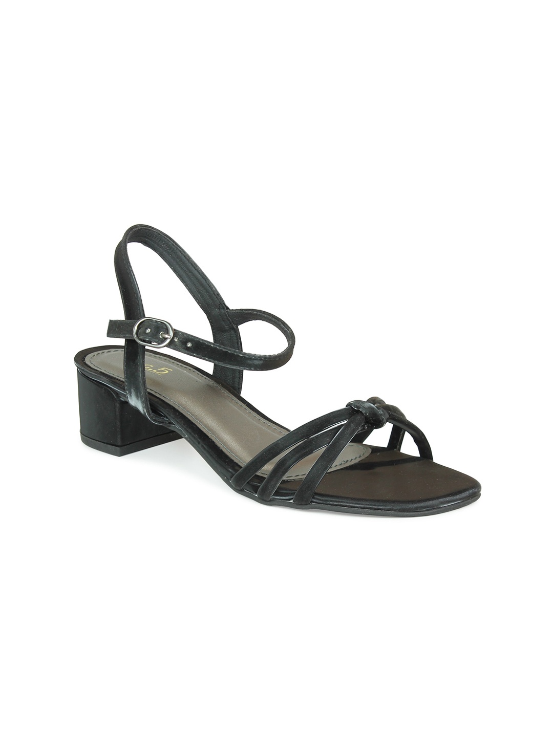 

Inc 5 Women Black Block Heels