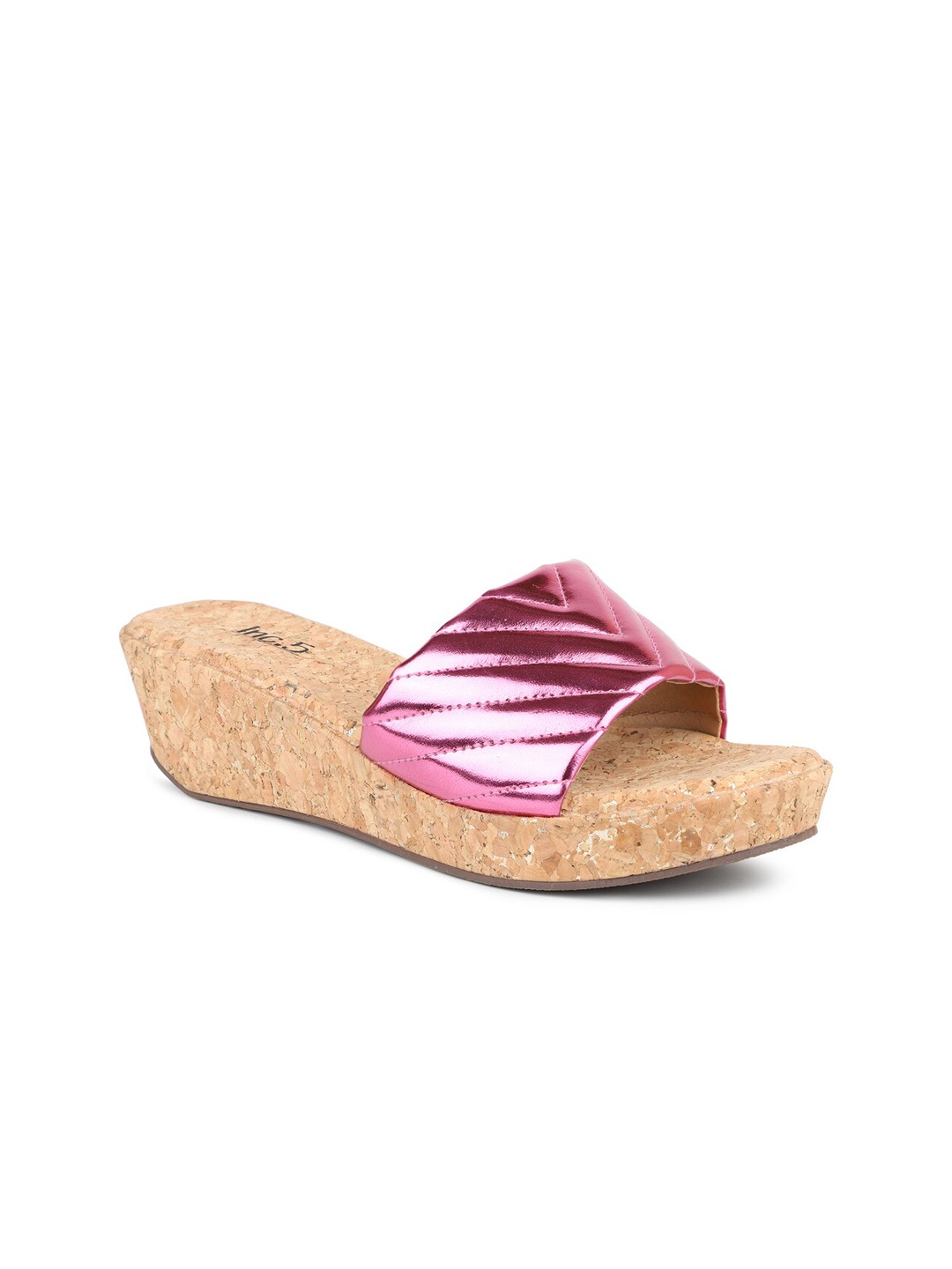

Inc 5 Women Pink Party Wedge Heels