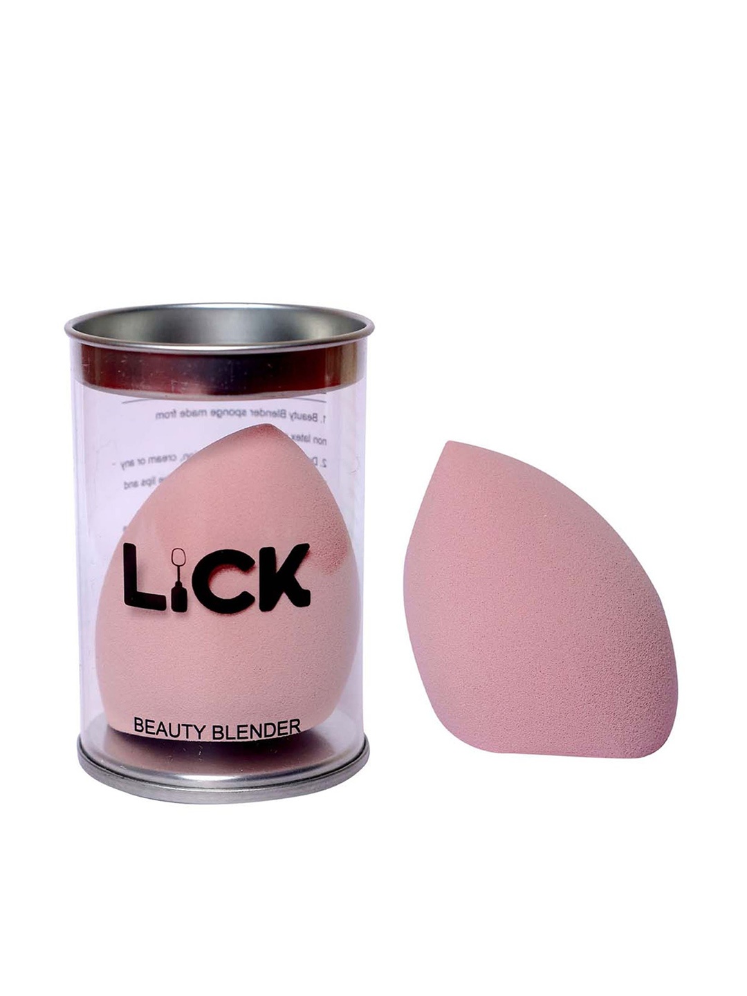 

LICK Rose Meadow Beauty Blender Puff Sponge, Peach