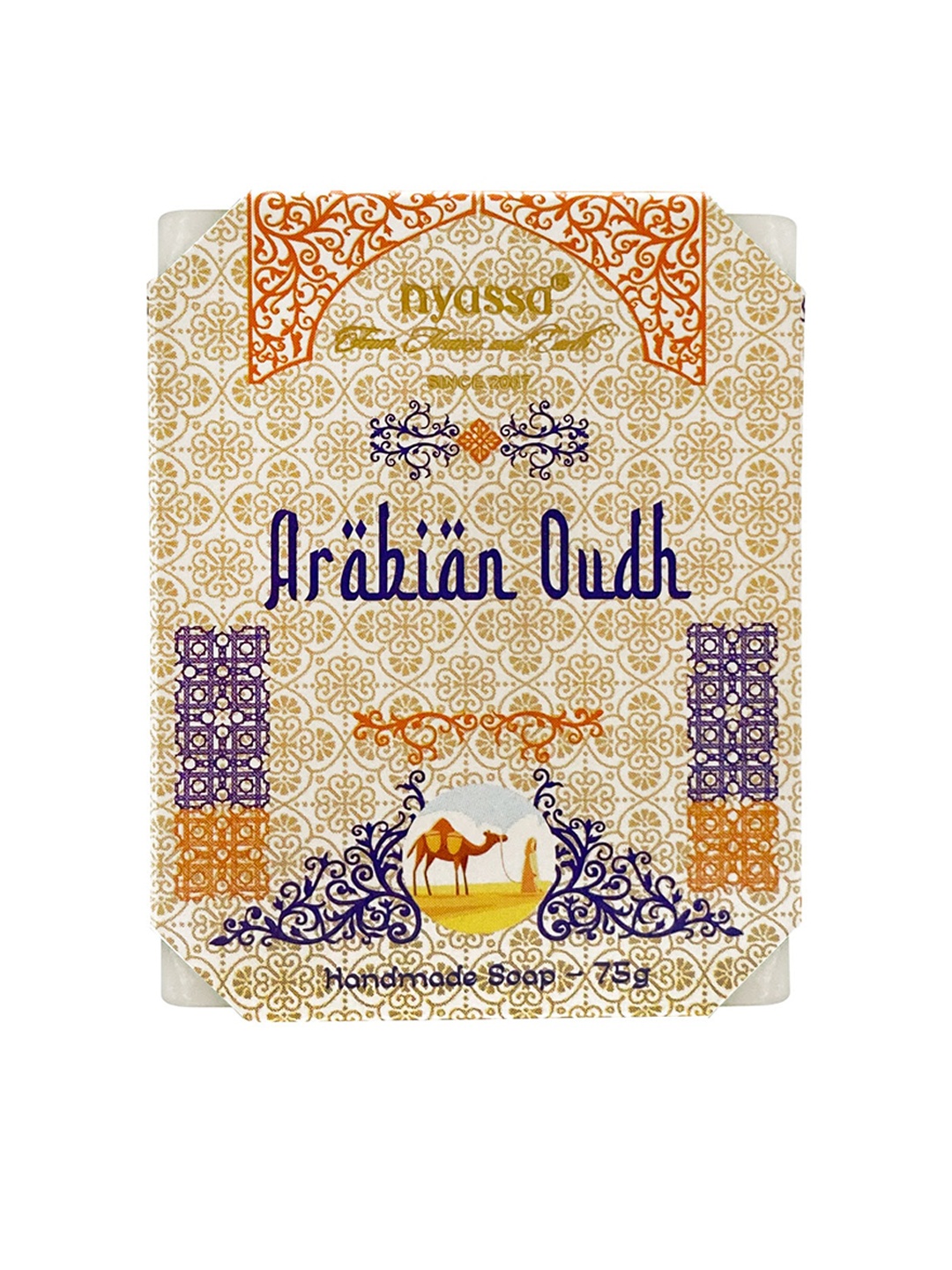 

Nyassa Off White Arabian Oud Bathing Bar 75gm