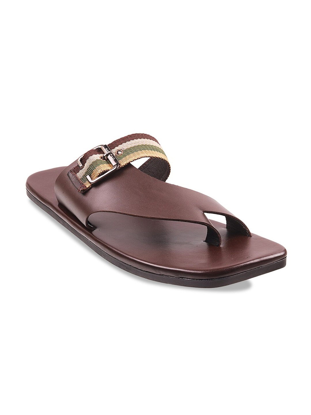 

Mochi Men Brown Comfort Sandals