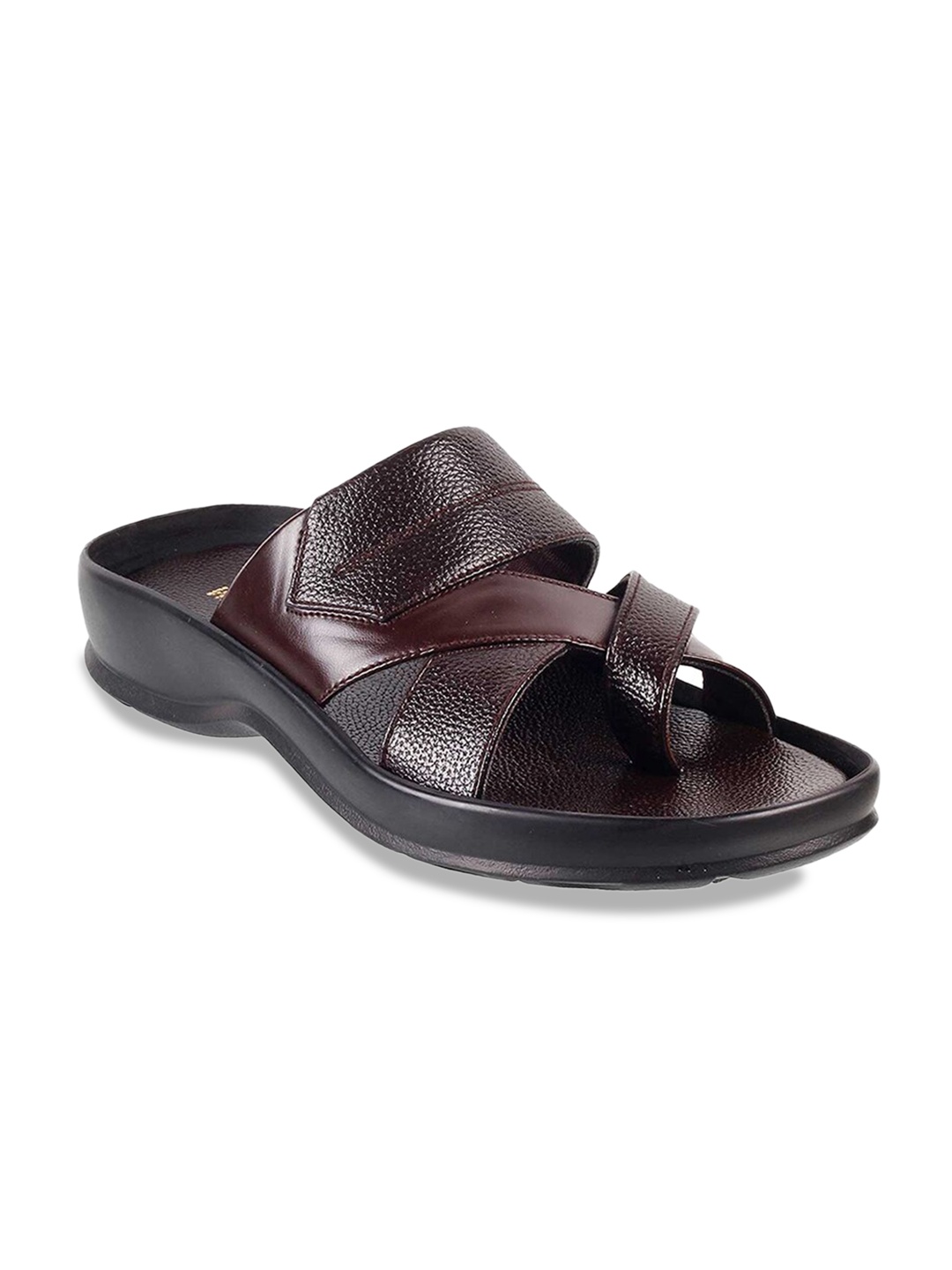 

WALKWAY by Metro Men Brown & Black Comfort Sandals