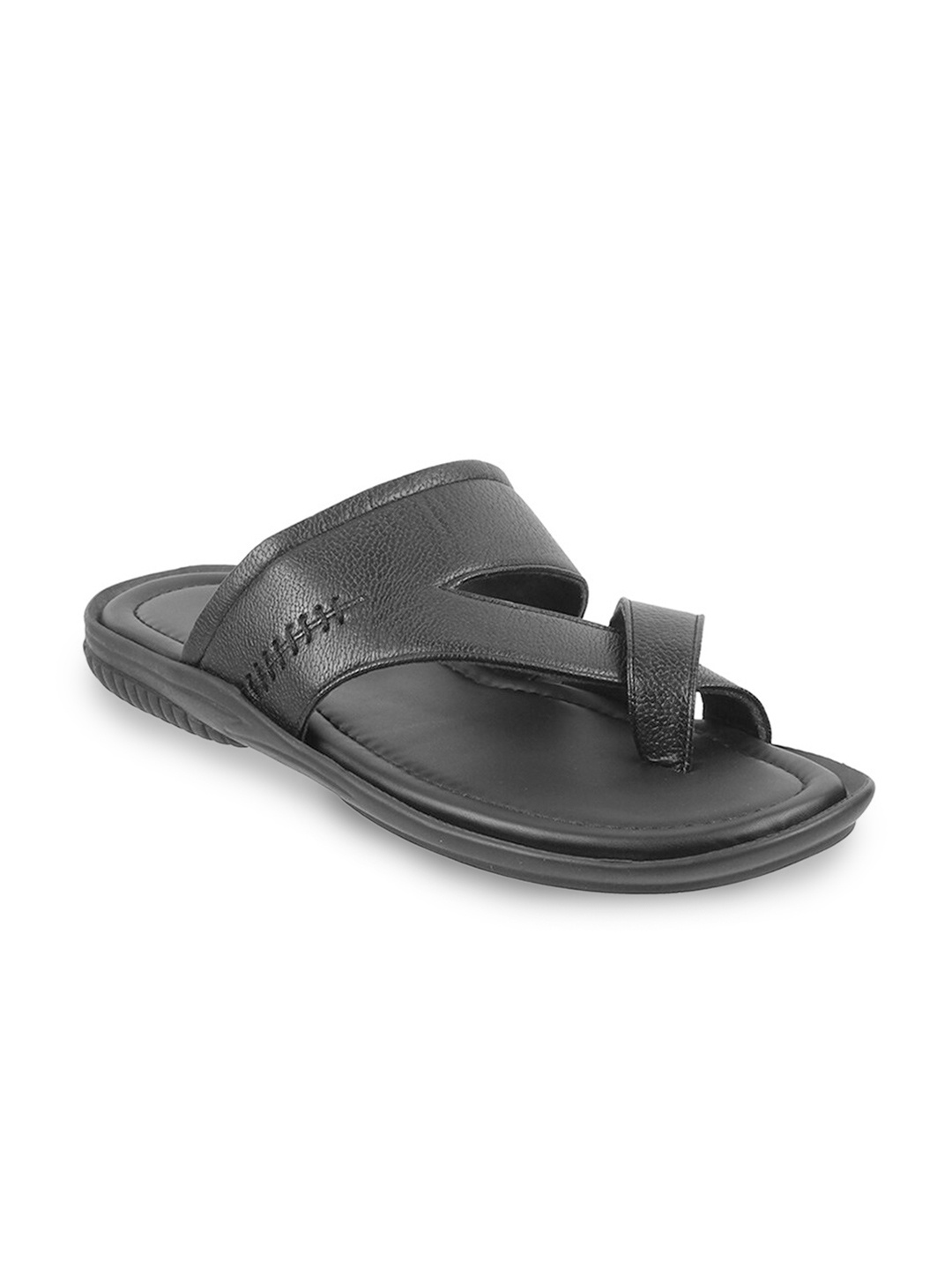 

WALKWAY by Metro Men Black Comfort Sandals