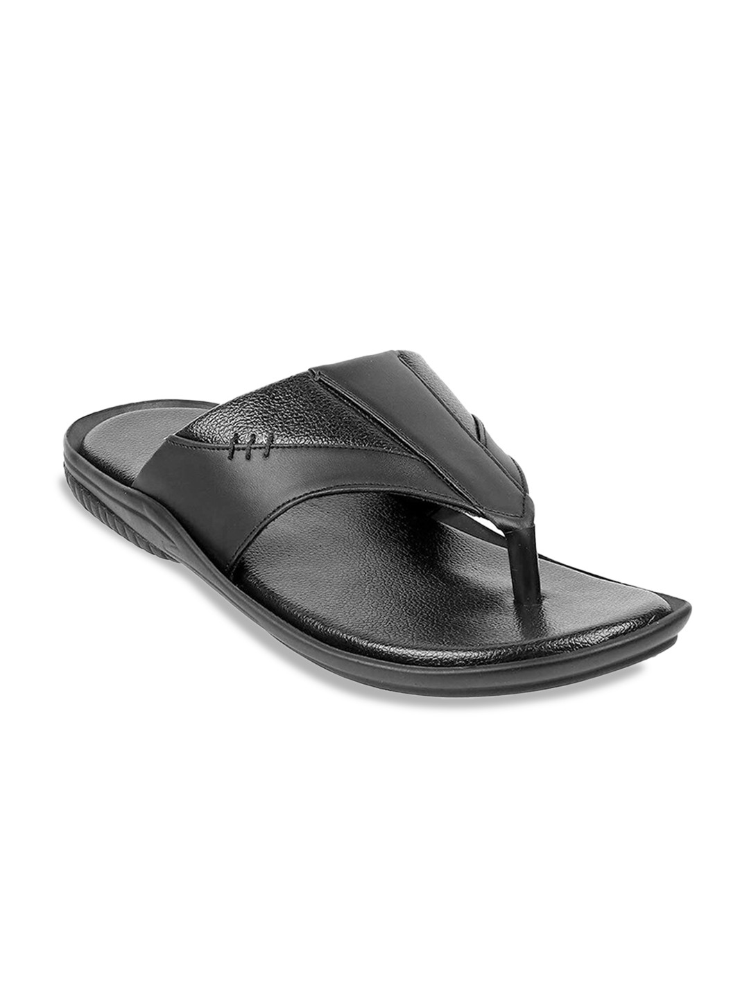 

WALKWAY by Metro Men Black Comfort Sandals