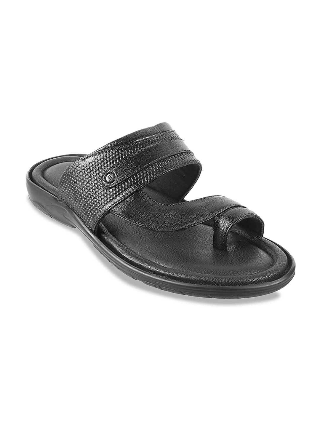 

WALKWAY by Metro Men Black Comfort Sandals