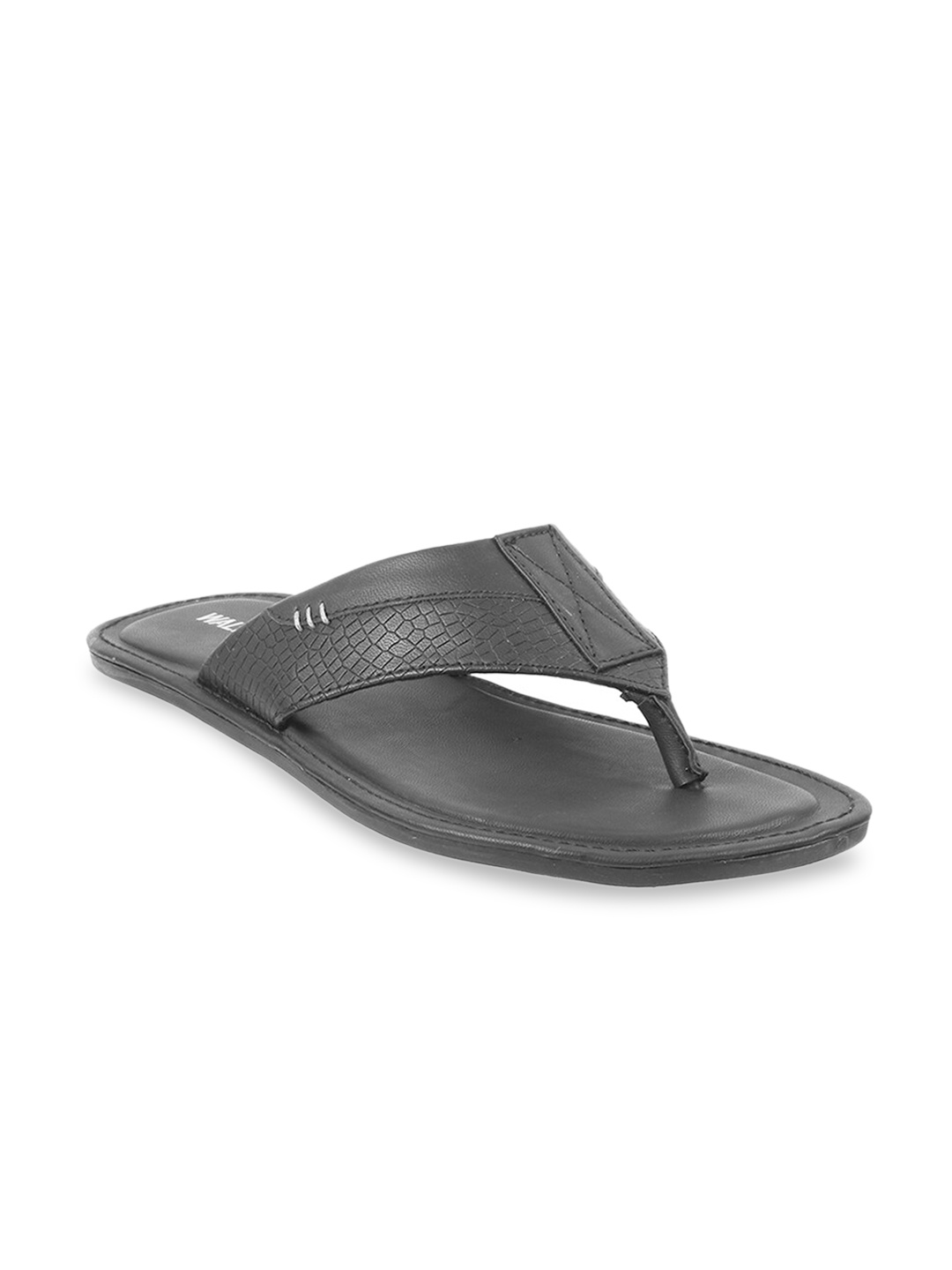 

WALKWAY by Metro Men Black Comfort Sandals