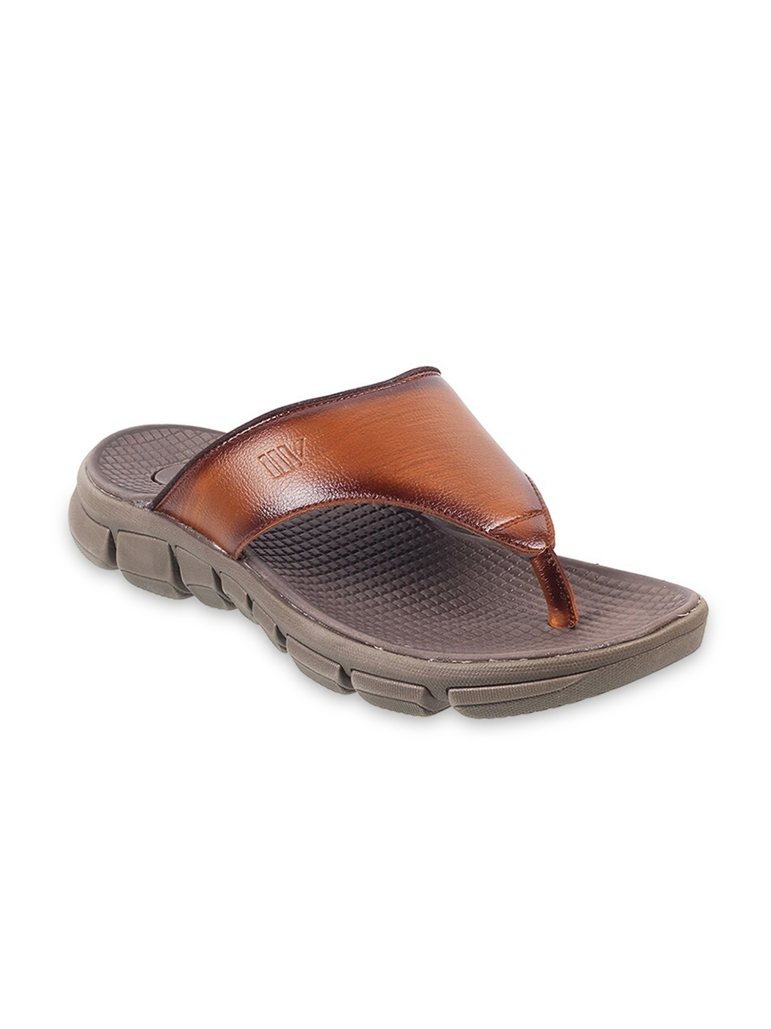 

WALKWAY by Metro Men Tan & Brown Comfort Sandals