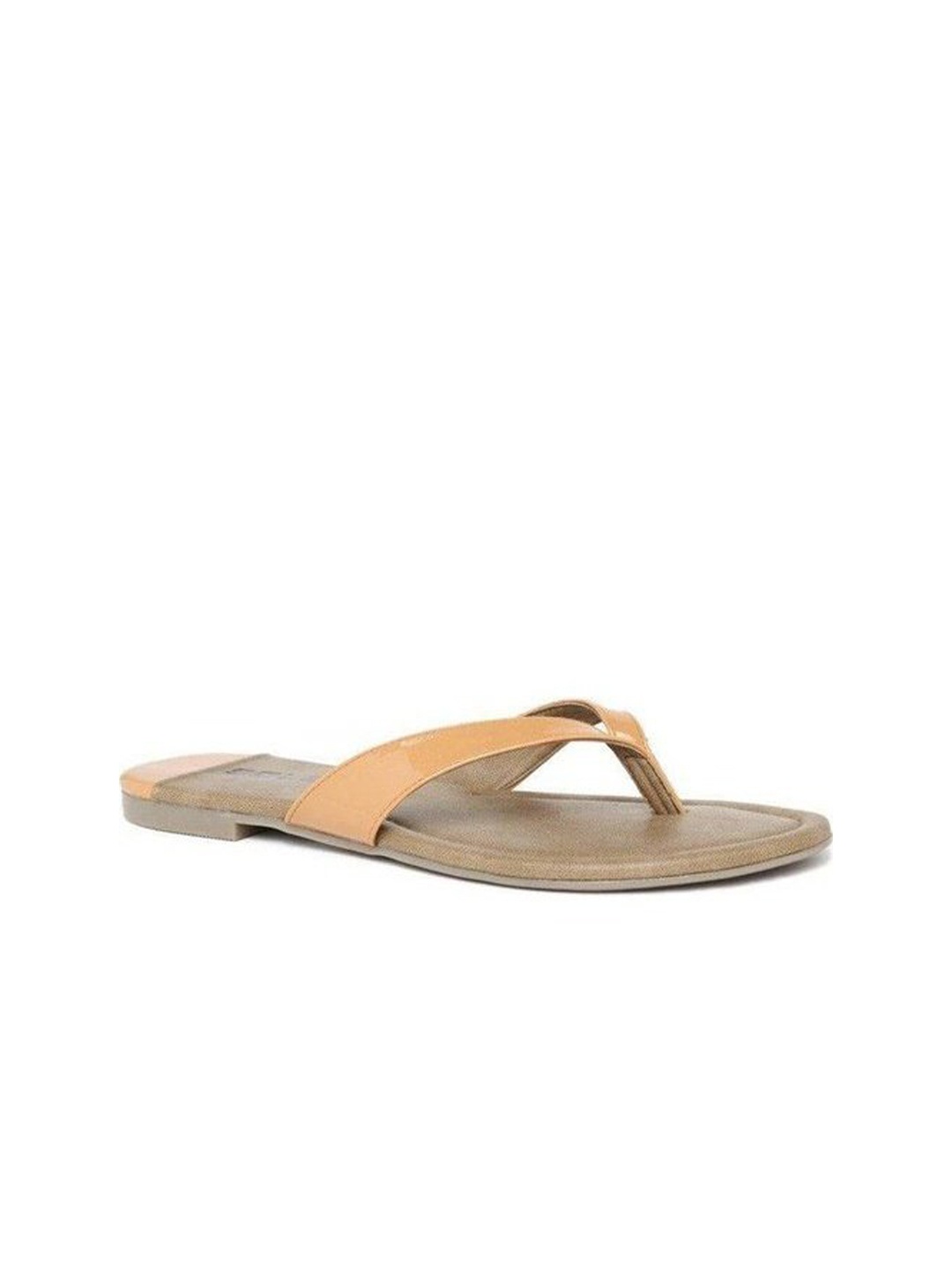 

SOLES Women Beige Open Toe Flats