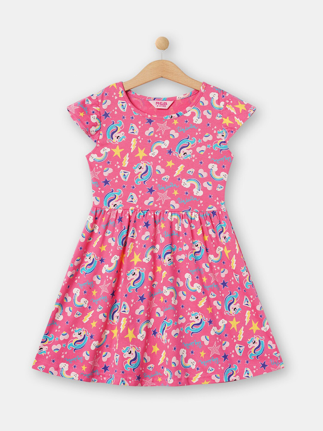 

R&B Pink Floral Dress