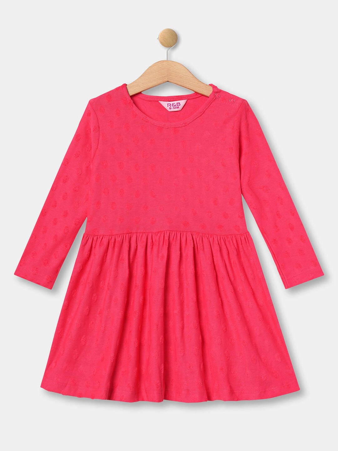 

R&B Pink Dress, Fuchsia