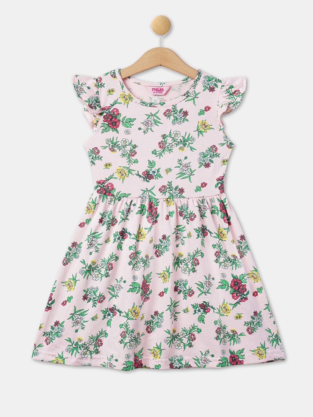 

R&B Pink Tropical Dress
