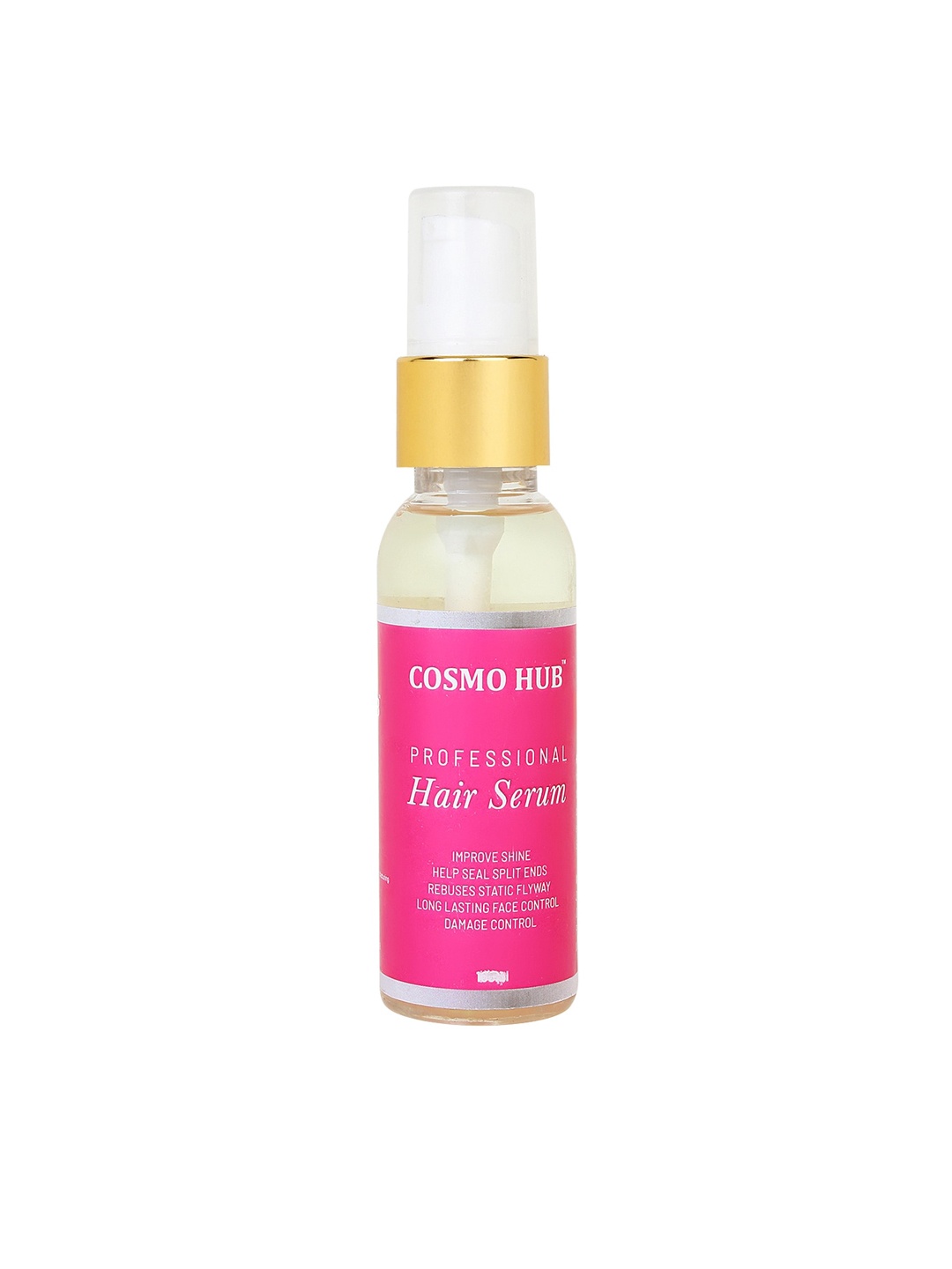 

COSMO HUB Professional Hair Serum with Vitamin E & Almond - 30 ml, Pink