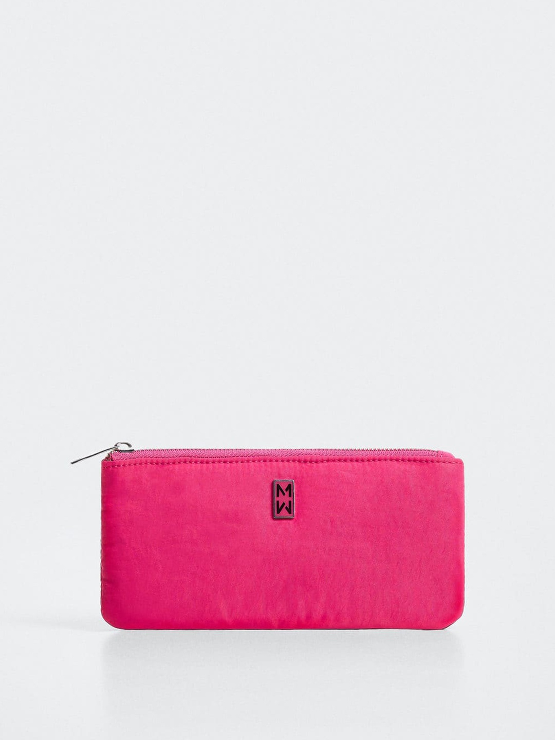 

MANGO Women Pink Solid Travel Pouch