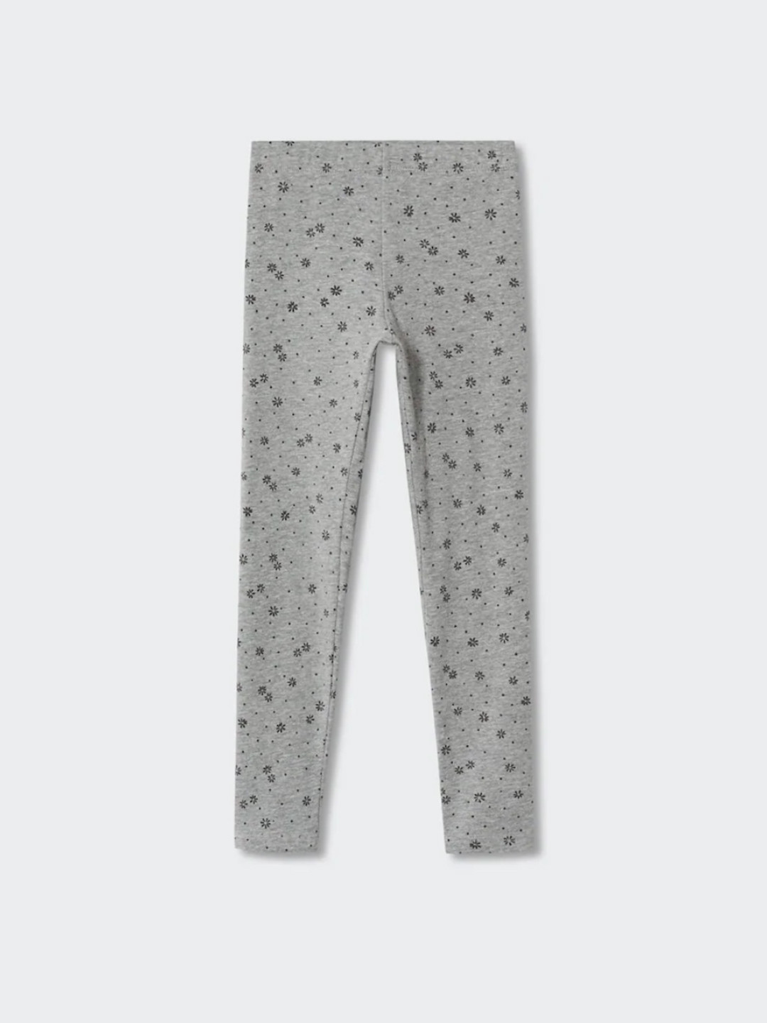 

Mango Kids Girls Floral Printed Leggings, Grey