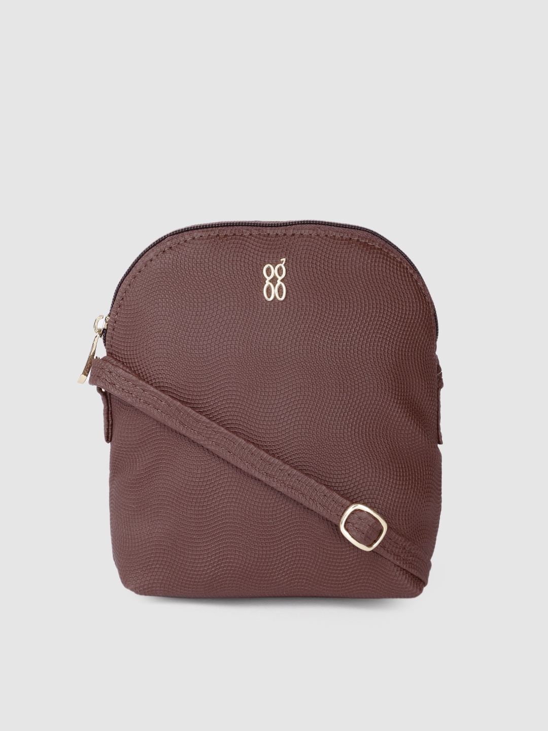 

Baggit Structured Sling Bag, Brown