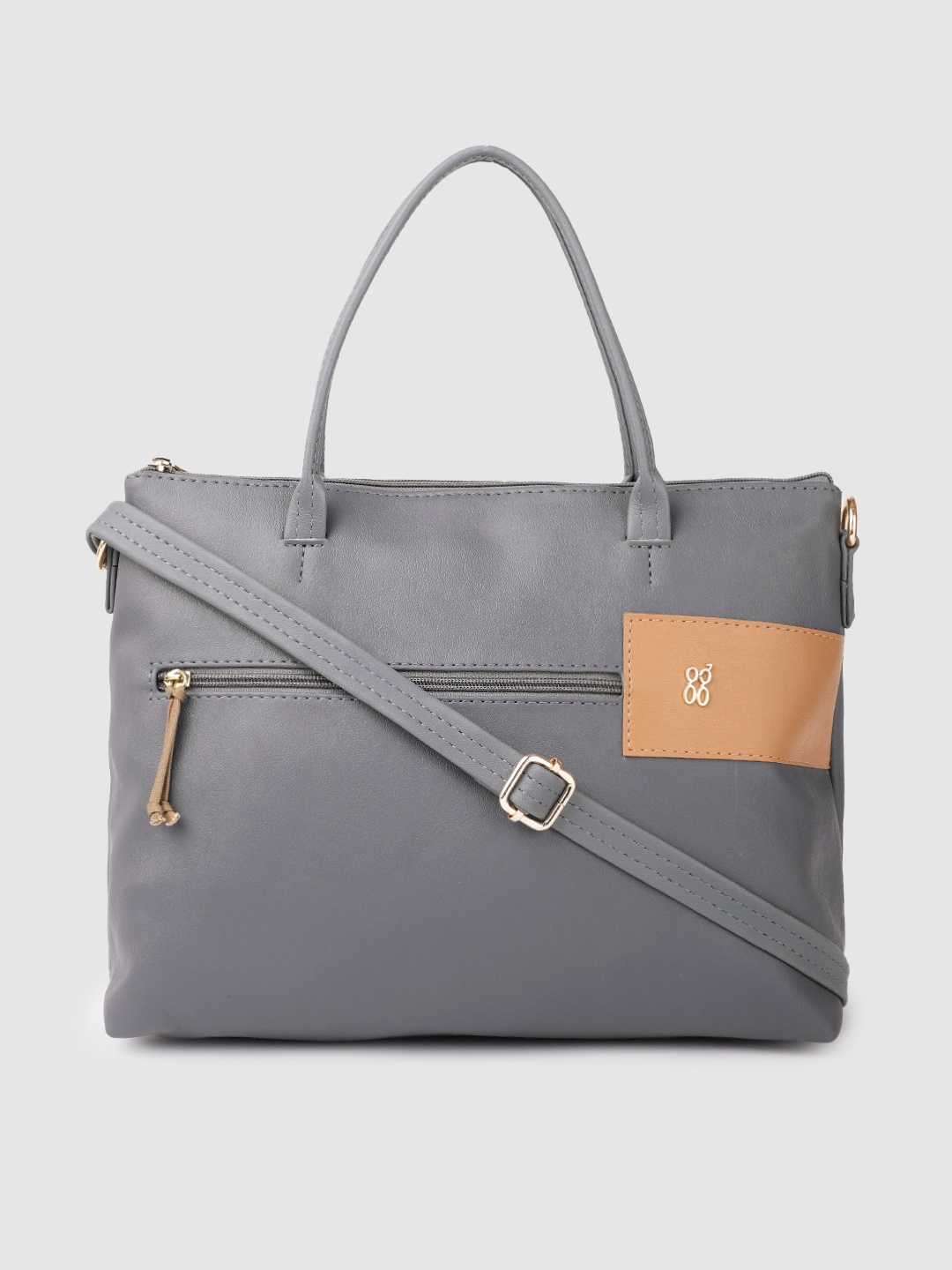 

Baggit Blue Solid Handheld Bag