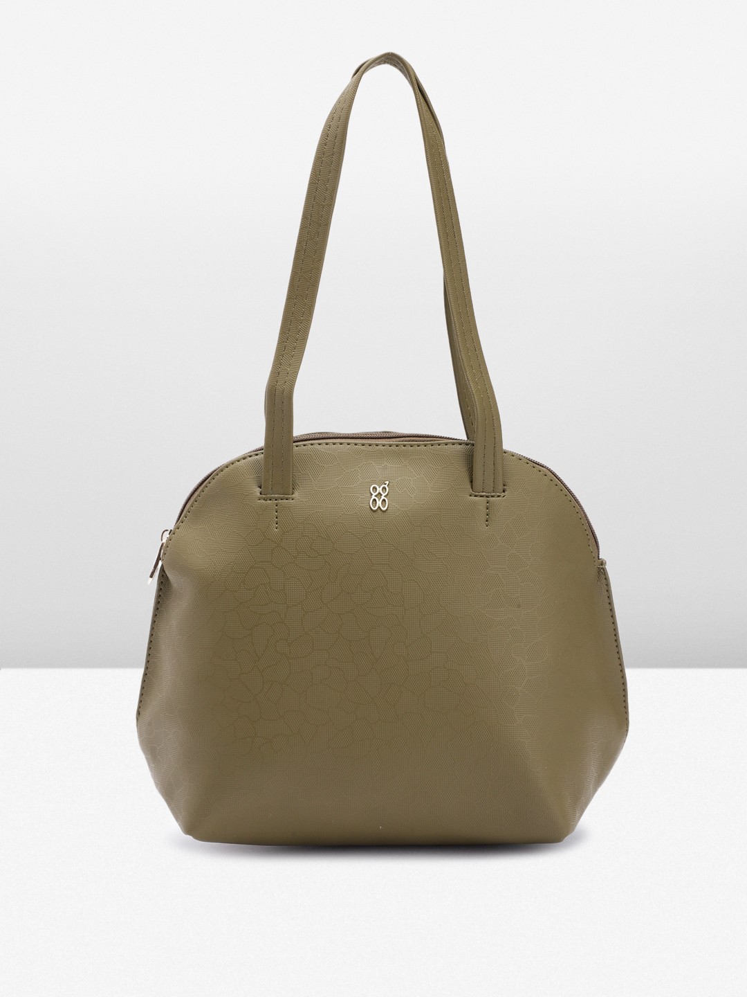 

Baggit Abstract Self Design Shoulder Bag, Olive