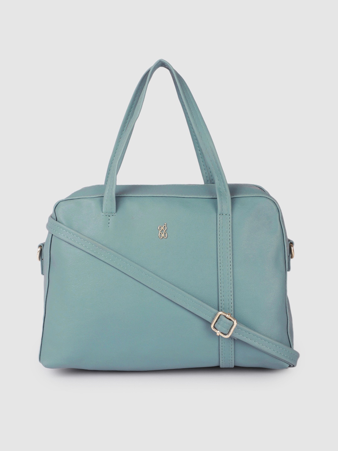 

Baggit Women Solid Handheld Bag, Blue