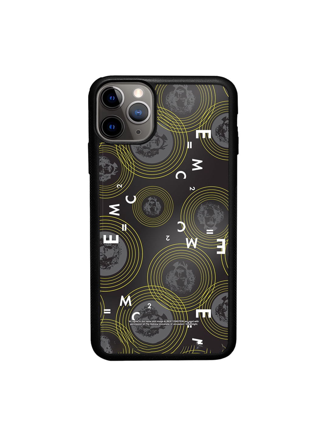 

macmerise Green Printed Albert Einstein Equation Design iPhone 11 Pro Max Phone Case