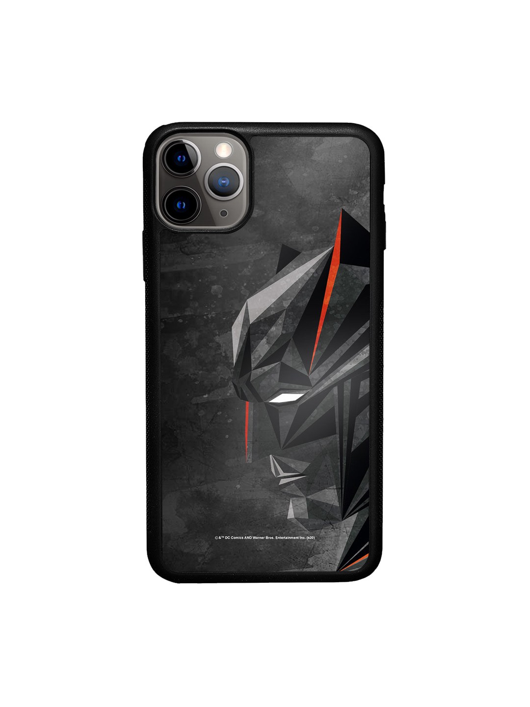 

macmerise Black Batman Printed iPhone 11 Pro Max Bumper Back Case