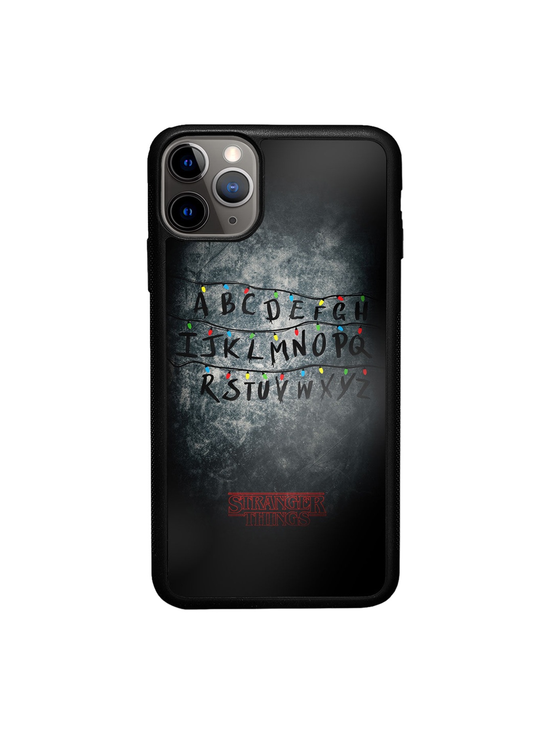 

macmerise Black I am right here Design iPhone 11 Pro Max Bumper Phone Back Case