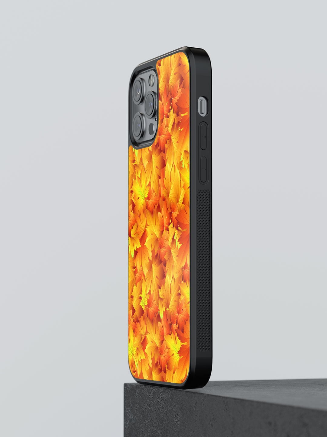 

macmerise Yellow & Orange Printed SK Autumn Time Design iPhone 13 Pro Max Phone Case