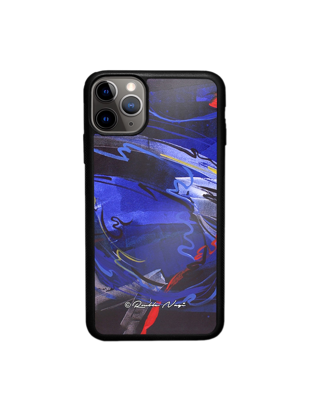 

macmerise Blue Happy Sky Design iPhone 11 Pro Max Bumper Phone Back Case