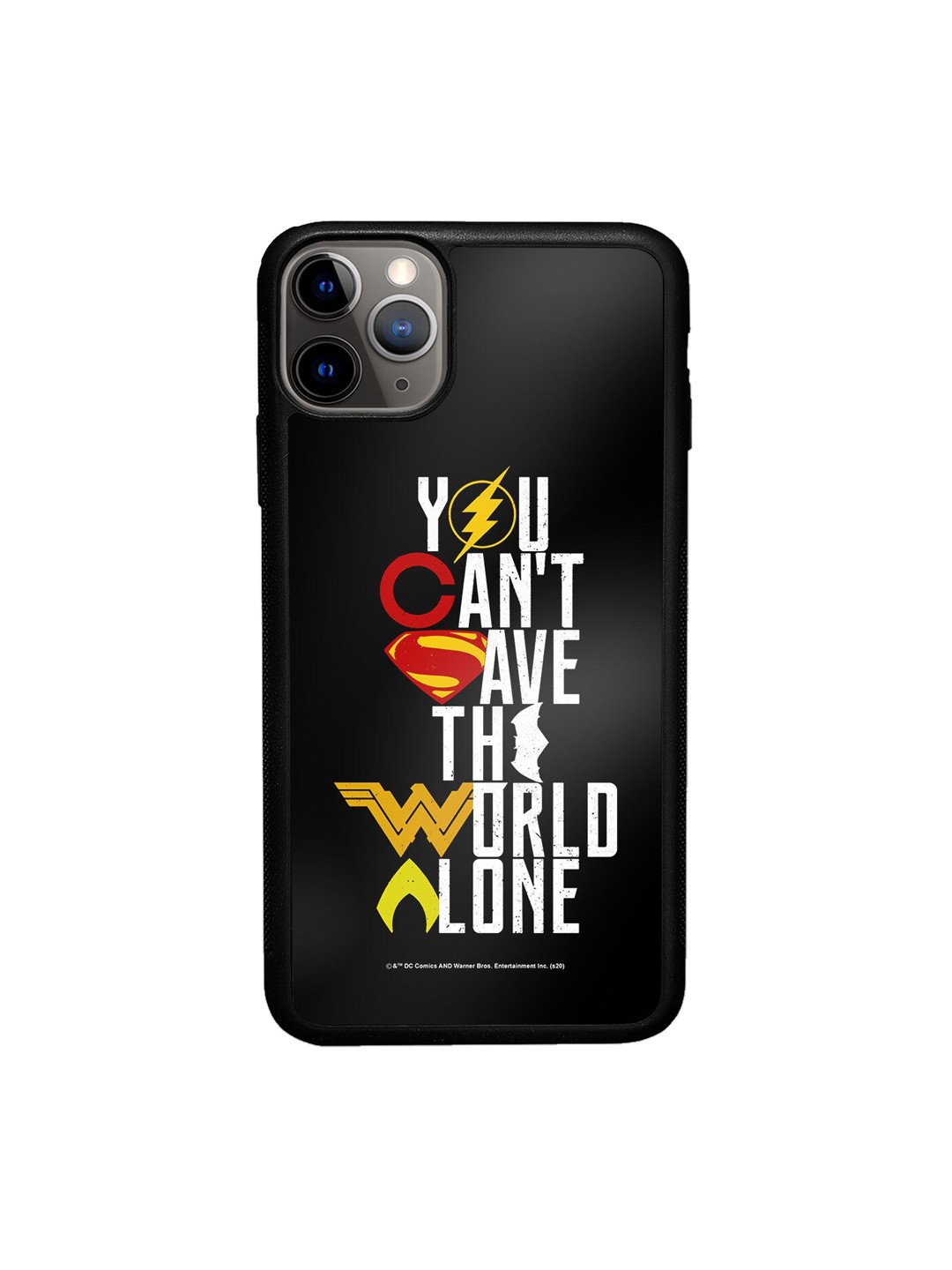 

macmerise Black & White Printed iPhone 11 Pro Max Bumper Back Case
