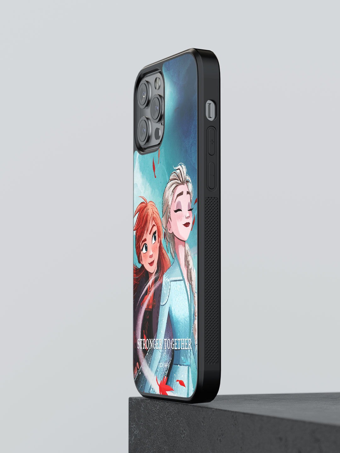 

macmerise Blue Frozen Printed iPhone 13 Pro Max Bumper Phone Back Case