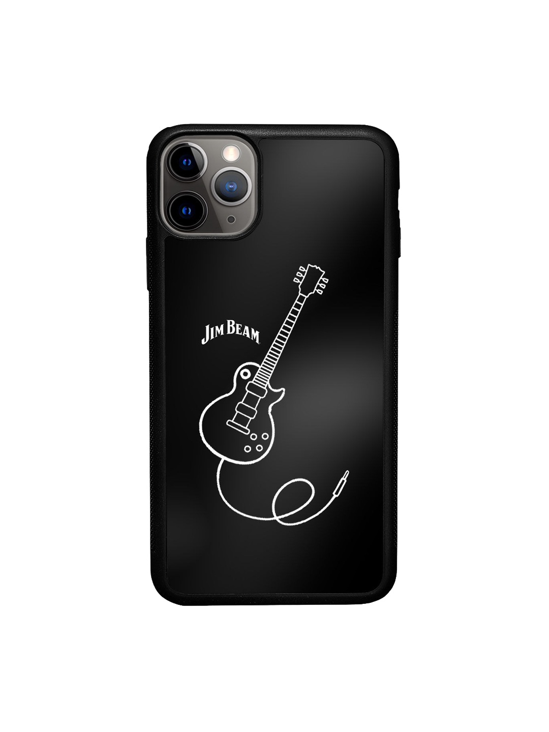 

macmerise Black & White Jim Beam Rock On Design iPhone 11 Pro Max Back Case