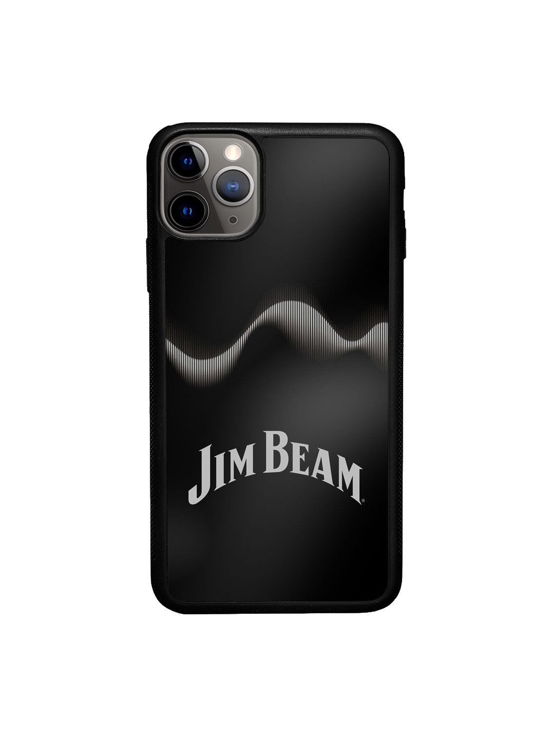 

macmerise Black Printed Printed iPhone 11 Pro Max Phone Bumper Back Case