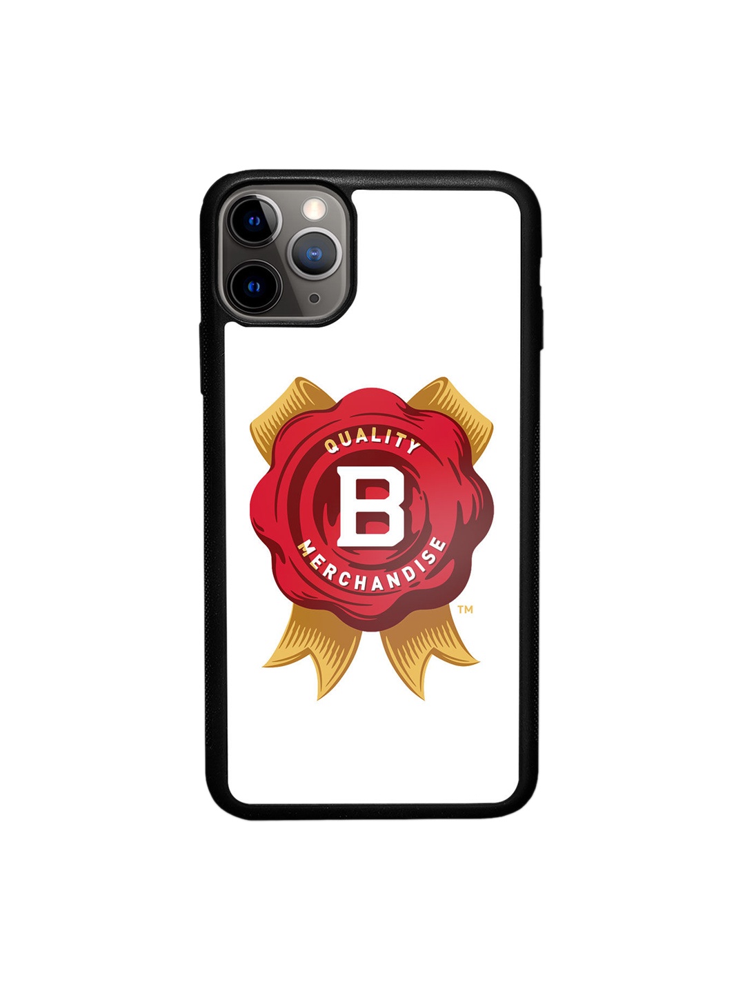 

macmerise White & Red Printed iPhone 11 Pro Max Back Case