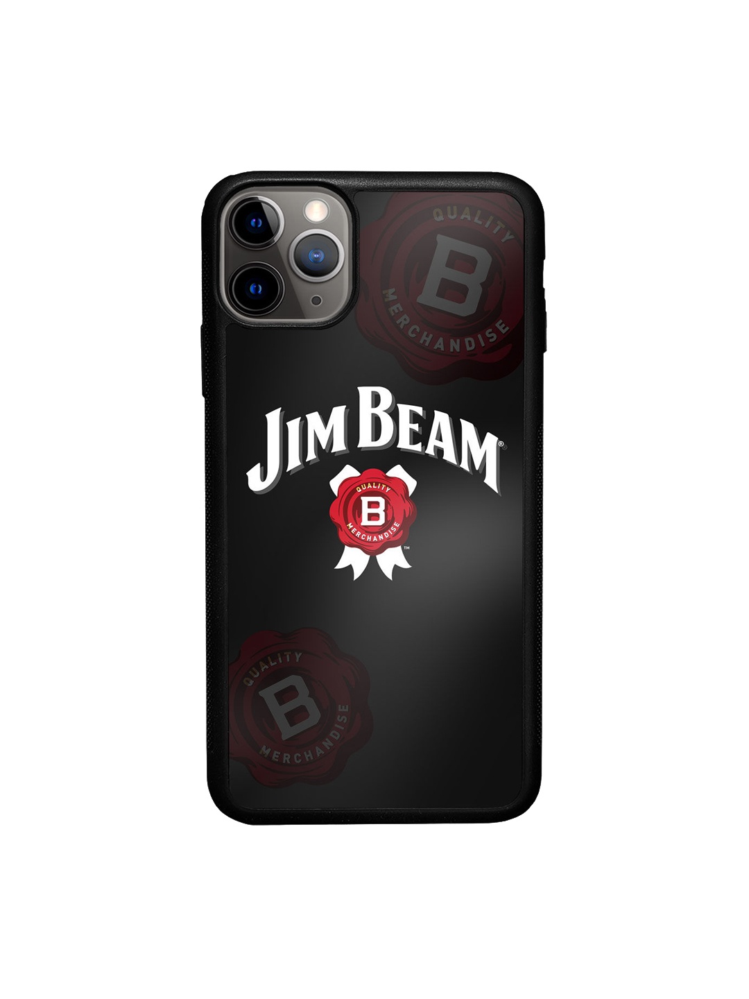 

macmerise Black & White Printed iPhone 11 Pro Max Bumper Back Case