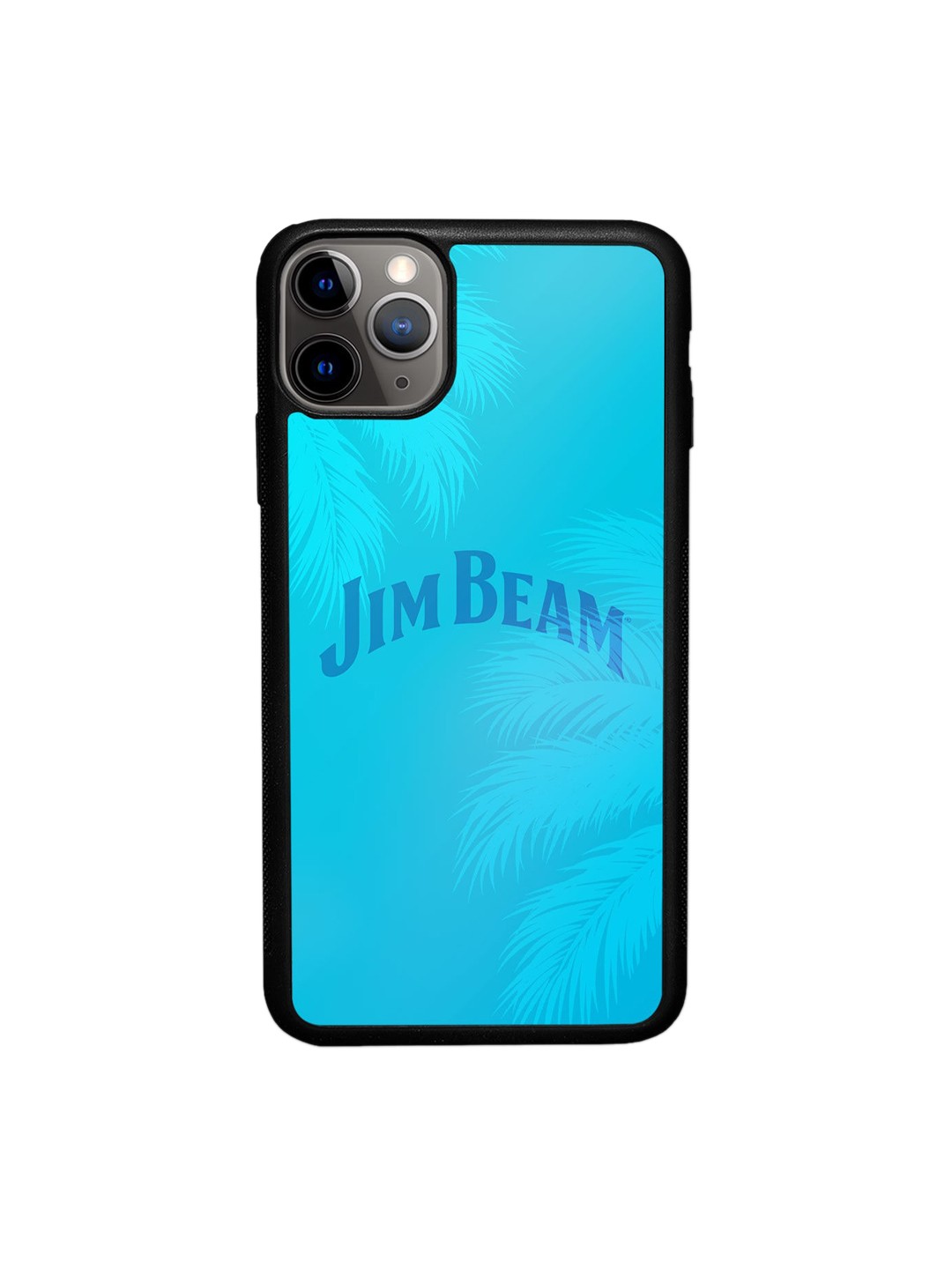 

macmerise Blue Printed iPhone 11 Pro Max Bumper Phone Back Case
