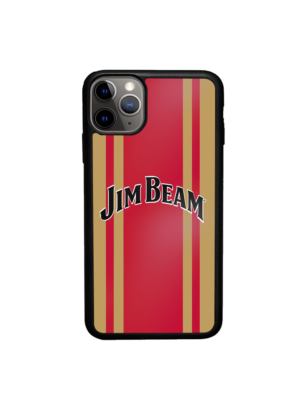 

macmerise Red & Yellow Printed iPhone 11 Pro Max Bumper Back Case