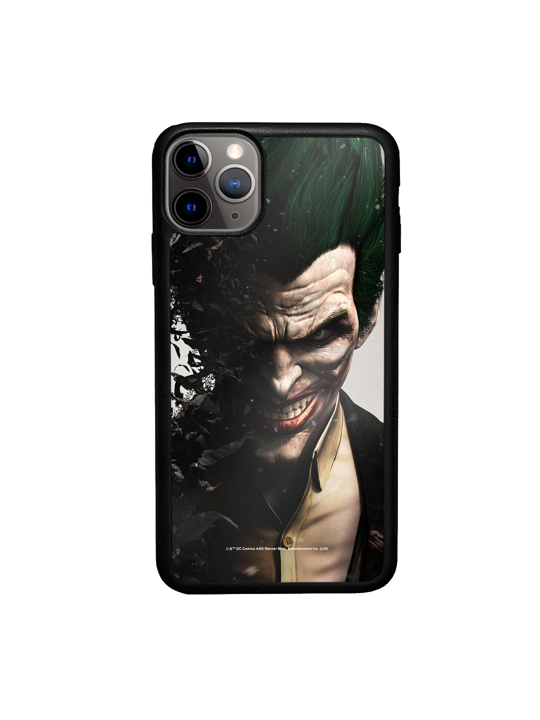 

macmerise Green & Beige Printed Joker iPhone 11 Pro Max Bumper Phone Back Case