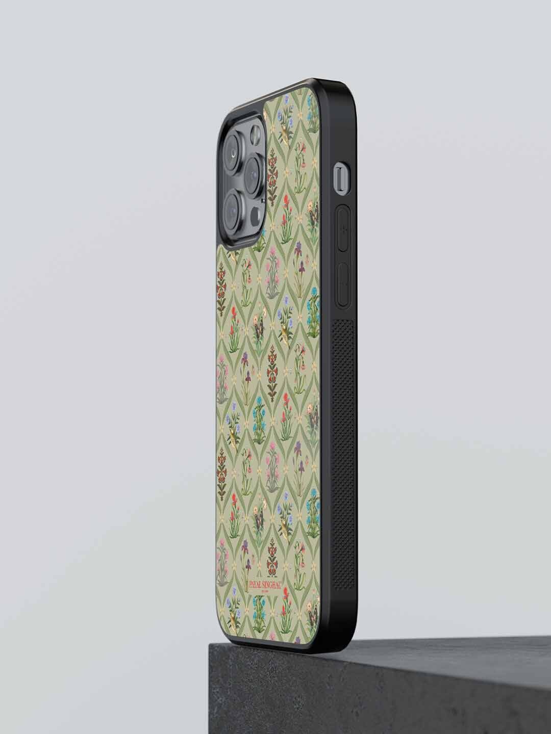 

macmerise Green Printed iPhone 13 Pro Max Bumper Case