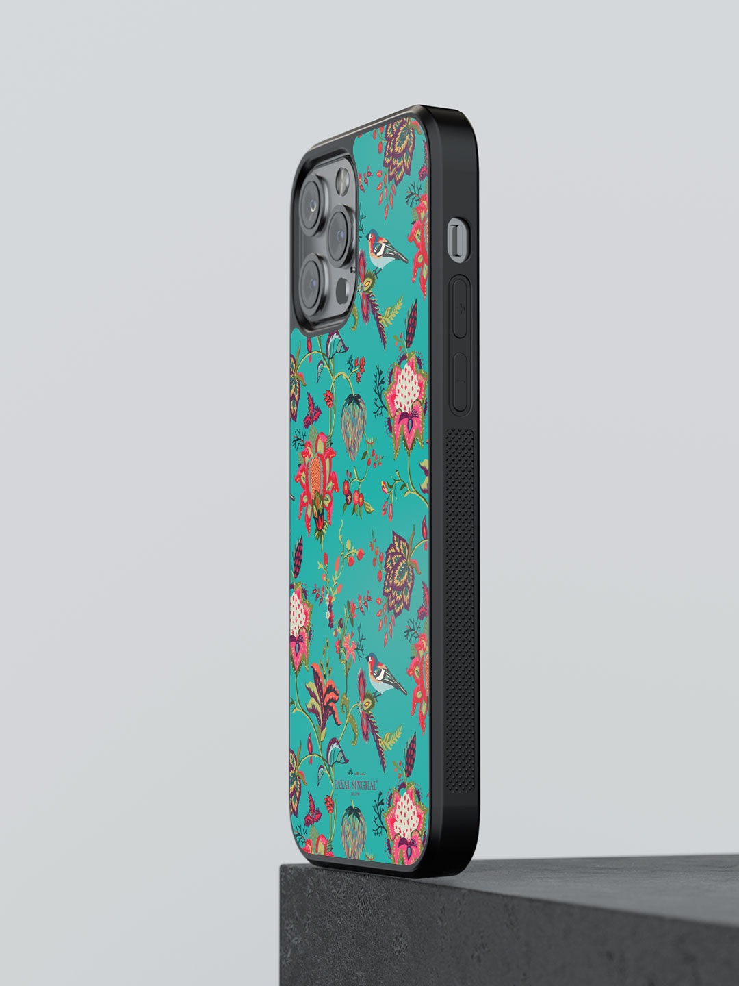 

macmerise Green Floral Printed iPhone 13 Pro Max Phone Back Case