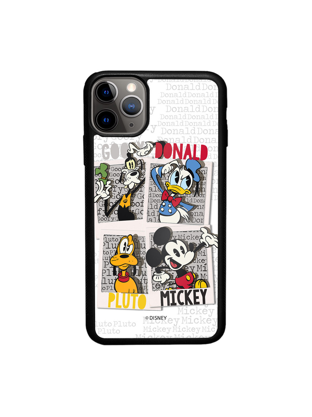 

macmerise White & Grey Disney Dudes Printed iPhone 11 Pro Max Bumper Back Case